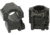 Kensight USTS Double Width Steel Scope Rings, 1.270in High Profile, Ribbed, Black, 660-644