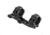 UTG Pro ACCU-SYNC QR Cantilever Mount, 40 MOA, 70 mm Offset, 34 mm Tube, Picatinny, Black, AIR440MOA