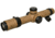 Valdada LTS-2 Rifle Scope, 1-10x26, 35mm Tube, First Focal Plane, Mil/Mil, Circle Dot X1 Illum, Desert Sand, VAL-Tac scope 12