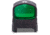 Viridian Weapon Technologies RFX-15 1x21mm Micro Green Dot Sight, Shield Mounting Pattern, Black, Small, 981-0019