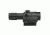 VISM Duo Series 4X34 Scope/Built In Offset Green Dot Relflex Sight/Blue Ill. Urban Tactical Reticle/Picatinny Base/Green Lens, BLACK VDUO434DGB