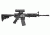 VISM LIO 4x34mm Black Urban Tactical Rifle Scope, VHLO434GB