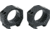 Vortex Precision Matched Rifle Scope Rings, 34 mm Tube, Low - 0.92 in, Black, PMR-34-92