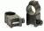 Warne 1in Tactical Rings, Ultra High, Matte 604M