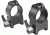 Warne Maxima Steel Rings, 1in, Weaver/Picatinny, QD, High - Matte 202LM