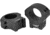Warne HyperLite Tikka Rifle Ring, Matte Black, 1Inch High, Black, 8502TM
