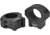 Warne HyperLite Tikka Rifle Ring, Matte Black, 1 Inch Medium, Black, 8501TM