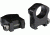 Warne Mountain Tech 7214M, 1 inch, High Matte Scope Mount Rings, 7202M
