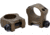 Warne Mountain Tech Scope Mount Rings, 1 inch, Medium, Burnt Bronze, 7201BB