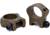 Warne Mountain Tech Scope Mount Rings, 30mm, Medium, Burnt Bronze, 7214BB