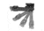 Warne Precision Bipod, Matte Black, M-LOK QD, 7904M