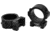 Warne Vapor Low Horizontal Matte Rings, 30mm, V613M
