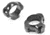 Weaver Steel Dovetail Rings, 1in, Medium, Black - 49202