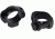 Weaver Steel Dovetail Rings, 1in, Medium, Matte - 49203