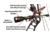 Wicked Hunting Lights A48iC Bow Hunting Light Kit, Green, W2048