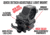 Wicked Hunting Lights A75iC LED &amp; ScanPro iC LED 3-Color-In-1 GEN4 Combo Kit, Black, W2106