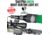 Wicked Hunting Lights ShotPro Ultra-Max LED Extreme Range Night Hunting Light Kit, Green, W2092