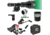 Wicked Hunting Lights ShotPro Ultra-Max LED Extreme Range Night Hunting Light Kit, Green, W2092