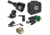 Wicked Hunting Lights W403iC LED Green Night Hunting Light Kit, Black, W2012