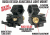 Wicked Hunting Lights W403iC Night Hunting Light Kit, Red, W2013