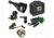 Wicked Hunting Lights W403iC LED Red Night Hunting Light Kit, Black, W2013