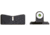 XS Sight Systems DXW Big Dot Pistol Tritium Night Sight, Sig SP2022, Matte Black, Standard, SI-0009S-3