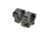 Precision Hardcore Gear Force Recon Tactical Rings, w/ level - 30MM Medium, Black, HC-91511