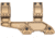 Zero Gravity Summit 30mm Ring, 1.93in, Flat Dark Earth, 30mm Rings, 1.93 Height, 100030193f