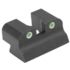 Kensight 1911 A1 Mil-Spec GI Series Government Model Fixed Rear Night Sight, Black, 860-202