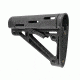 Hogue AR15/M-16 OM Mil-Spec Collapsible Buttstock, Black, 15045