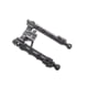 ACCU-TAC HD-50 Bipod, Picatinny, Flat Black, 7-10in, HD50-0000