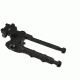 ACCU-TAC Bolt Action Bi-Pod, Flat Black, Small BRB-0400