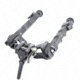 ACCU-TAC WB-5 Wide Body Bipod, Flat Black, WBB-0500