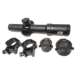 ADE Advanced Optics 1-4x24mm Riflescope, SFP, Illuminated Mil Dot Reticle, Matte, Black, Gen2 1-4x24