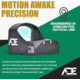 ADE Advanced Optics RD3-009 Motion Awake 1x Reflex Red Dot Sight w/Ruger Security 9 Mount Plate