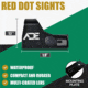 ADE Advanced Optics RD3-009 Motion Awake 1x Reflex Red Dot Sight w/Ruger Security 9 Mount Plate