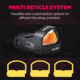ADE Advanced Optics Delta Pro RD3-012 Motion Awake 1x Reflex Red Dot Sight w/Ruger Security 9 Optic Mounting Plate