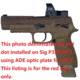 ADE Advanced Optics RD3-015 Micro Mini Reflex Red Dot Sight, 4 MOA Reticle, Black, RD3-015
