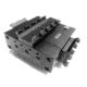 ADE Advanced Optics Tactical Green Laser with Green Infrared Laser IR Laser Combo Sight for Night Vision, Black, HG05
