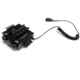 ADE Advanced Optics Tactical Green Laser with Green Infrared Laser IR Laser Combo Sight for Night Vision, Black, HG05