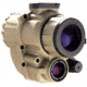AGM Global Vision F14-3AP Fusion Night Vision and Thermal Monocular, 640x512, 50 Hz, Mil-Spec Elbit or L3 Gen 3 FOM 2200 Plus, P43-Green Phosphor IIT, Sand, 7152522111012F14