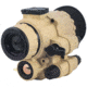 AGM Global Vision F14-3AP Fusion Night Vision and Thermal Monocular, 640x512, 50 Hz, Mil-Spec Elbit or L3 Gen 3 FOM 2200 Plus, P43-Green Phosphor IIT, Sand, 7152522111012F14