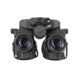 AGM Global Vision NVG-40 3APW Advance Performance Dual Tube Night Vision Goggle/Binocular, Auto-Gated, FOM1600-2000 Gen 3 Plus, P45 White Phosphor, Black, 4.5 4.6 2.9, 14NV4123474111