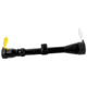AIM Sports Inc 3-9X40 P4 Sniper Scope/Flip-Up Lens Covers & Rings, Black, Large, JLB3940G