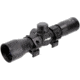AIM Sports Inc 4X32 Compact Mil-Dot Scope W/Rings, Black, Medium, JTM432B