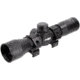 AIM Sports Inc 4X32 Compact Rangfinder Scope W/Rings, Black, Medium, JTR432B