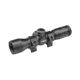 AIM Sports Inc 4X32 Compact Rangfinder Scope W/Rings &amp; Sunshade, Black, Medium, JTR432B-S