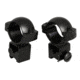 AimSports 1in. Rings 3/8in. Dovetail-High, Black QD10T