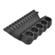 Aimtech ASM V-Way Shotgun Saddle Mount,Remington-1100 1187 12ga., Black, ASM-1-5S