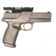 Aimtech Revolver handgun Mount for S&amp;W  L Frame Stainless, Silver AMSL2